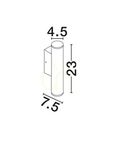 TERVONA kültéri fali lámpa Luces Exclusivas LE75242 3 TERVONA kültéri fali lámpa Luces Exclusivas LE75242 small 3