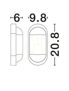 SOVANDO Luces Exclusivas kültéri fali lámpa LE75252 small 3