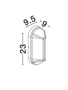 CASVELO Luces Exclusivas kültéri fali lámpa LE75254 small 3