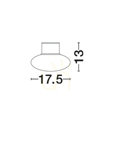 Luces Exclusivas TARANZO LE75258 antracit LED kültéri mennyezeti lámpa 17,5 cm IP65 small 4