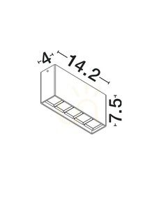 JUNERIO Luces Exclusivas kültéri plakettek LE75261 small 3