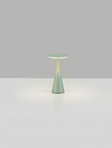 SEVINTO hordozható lámpa LED 2W IP54 szürkészöld 19,7 cm LE75273 Luces Exclusivas small 1
