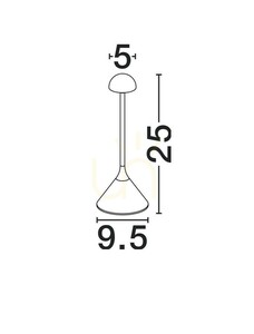 CARMEDA kültéri állólámpa a Luces Exclusivas LE75287-től small 3