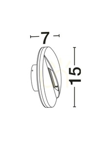 ZEVERNA Luces Exclusivas kültéri fali lámpa LE75292 small 3
