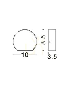 SARDIRA Luces Exclusivas kültéri fali lámpa LE75308 3 SARDIRA Luces Exclusivas kültéri fali lámpa LE75308 small 3
