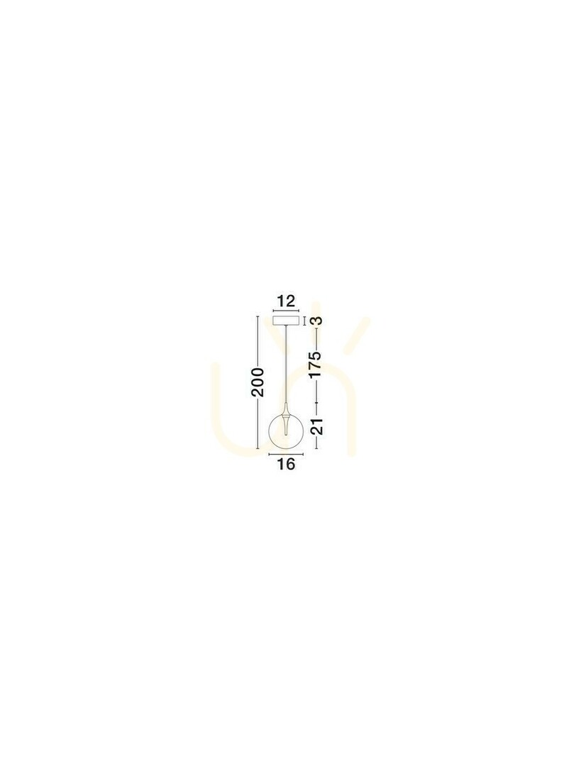 Kijelző LURVELA Luces Exclusivas függesztéklámpa LE45128 LURVELA Luces Exclusivas függesztéklámpa LE45128