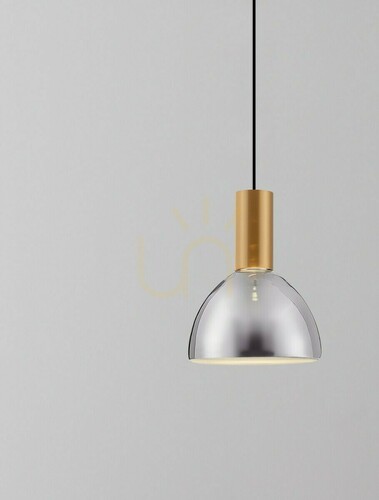 Jelölje be Luces Exclusivas SARDUNO LE45136 függőlámpa arany-szürke LED 8 W 3000 K 17 cm