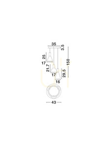 SARDUNO függőlámpa a Luces Exclusivas-tól LE45138 LE45138 small 3