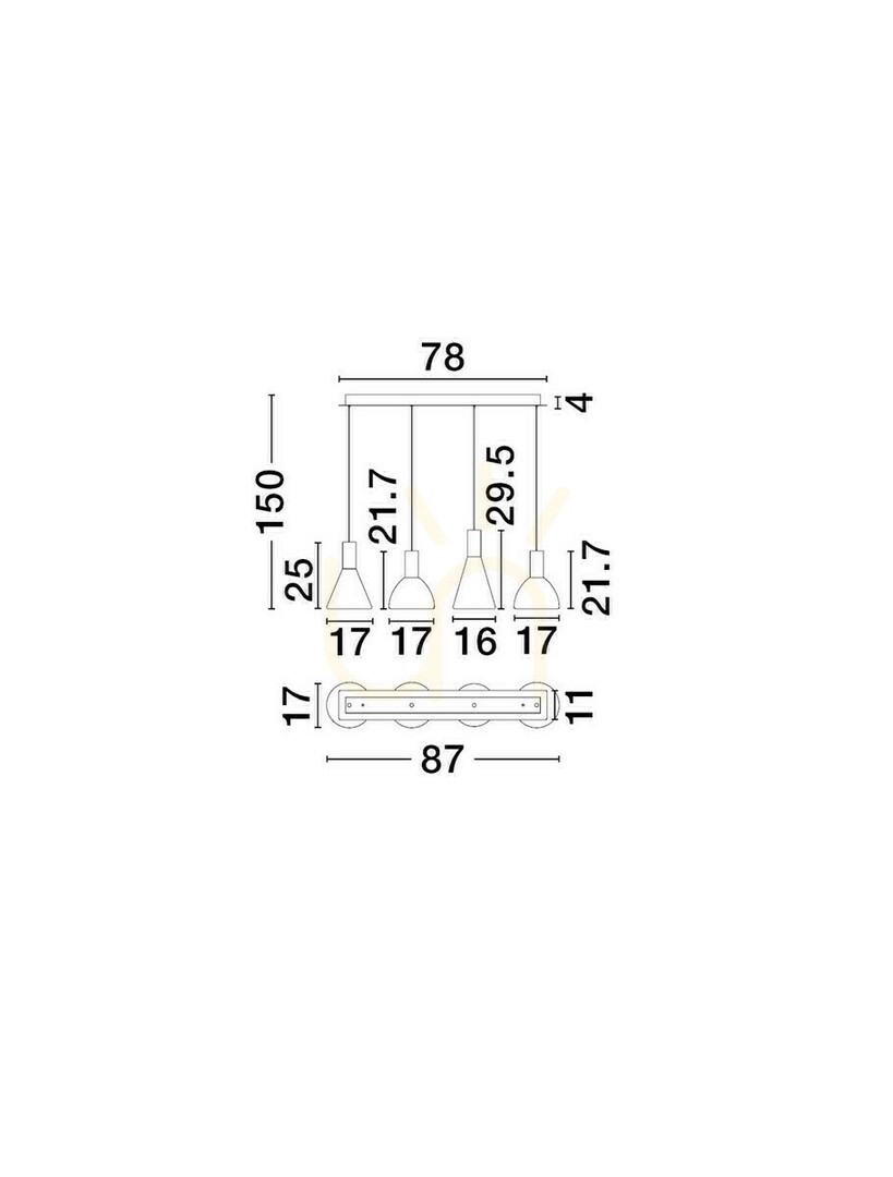 Kijelző SARDUNO függőlámpa a Luces Exclusivas-tól LE45140 LE45140 SARDUNO függőlámpa a Luces Exclusivas-tól LE45140 LE45140