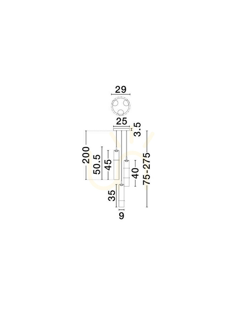 Előadás SARTANO függőlámpa a Luces Exclusivas LE45163 termékcsaládtól SARTANO függőlámpa a Luces Exclusivas LE45163 termékcsaládtól