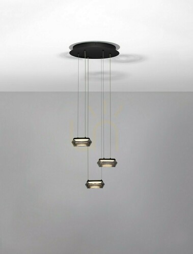 Jelölje be Luces Exclusivas Ovanira LE45195 fekete LED függeszték 24 W 35 cm