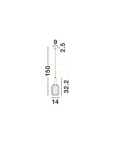 QUERISA függőlámpa a Luces Exclusivas-tól LE45215 LE45215 small 3