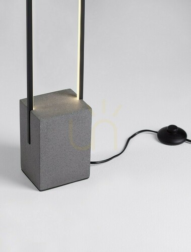 Jelölje be Luces Exclusivas DOMAIRA LE45292 állólámpa fekete, LED 26 W 1431 lm 3000 K, 160,5 cm