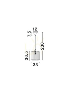 ZORTINA Luces Exclusivas függőlámpa LE45350 2 ZORTINA Luces Exclusivas függőlámpa LE45350 small 2