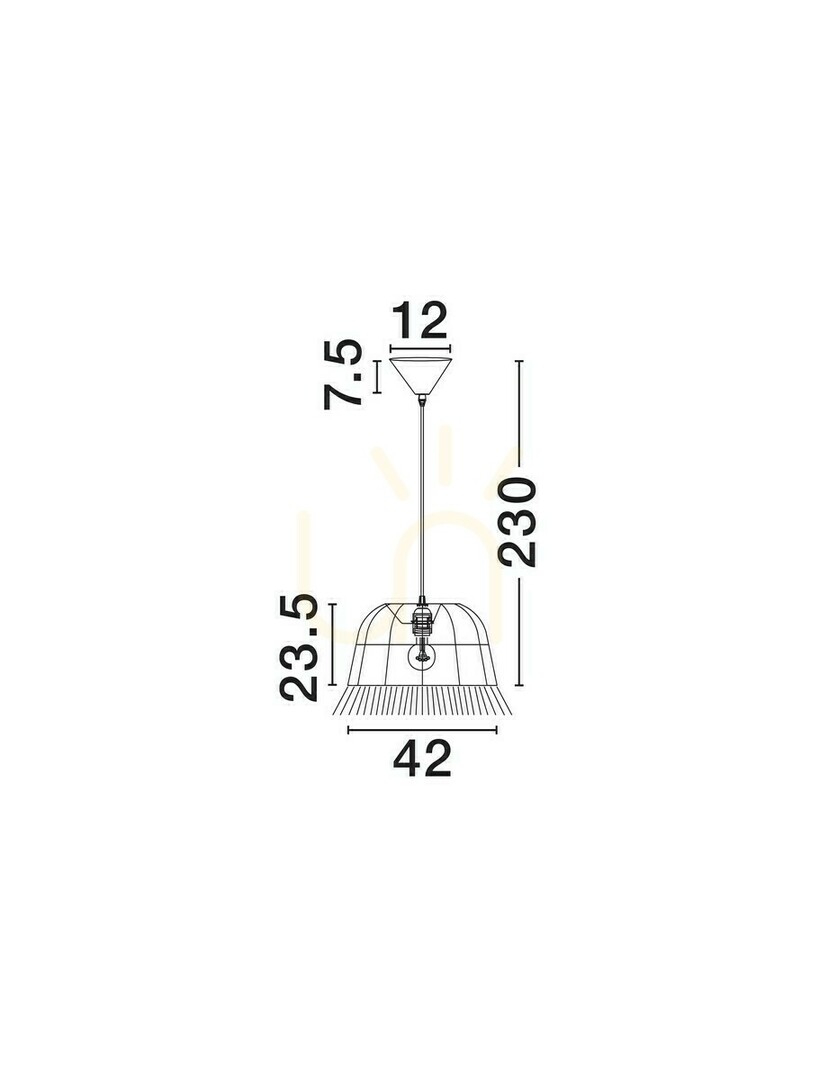 Kijelző FANLIZA Luces Exclusivas függesztéklámpa LE45358 FANLIZA Luces Exclusivas függesztéklámpa LE45358