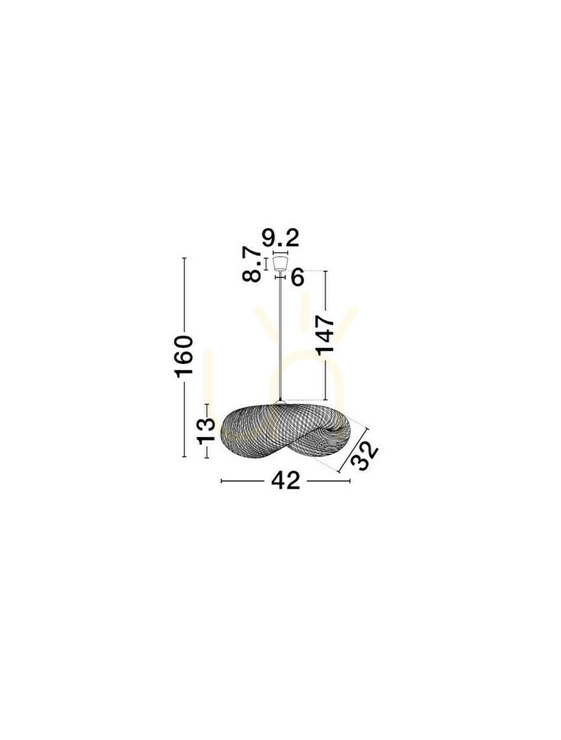 Előadás NULVERO Luces Exclusivas függesztéklámpa LE45364 NULVERO Luces Exclusivas függesztéklámpa LE45364