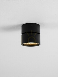 Fekete LED mennyezeti spotlámpa Luces Exclusivas MALERTA LE45517 12 W small 3