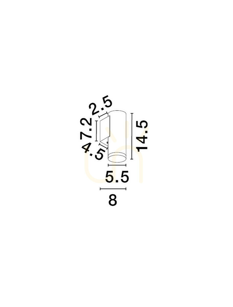 Kijelző ZENFARO Luces Exclusivas fali lámpa LE45671 ZENFARO Luces Exclusivas fali lámpa LE45671