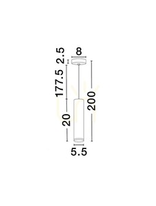 ZENFARO Luces Exclusivas függesztéklámpa LE45672 small 3