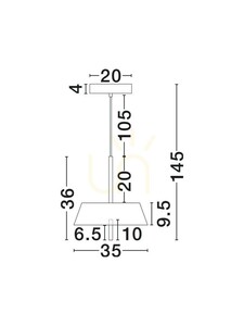 AGUILA Luces Exclusivas függesztéklámpa LE45709 4 AGUILA Luces Exclusivas függesztéklámpa LE45709 small 4