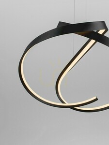 Luces Exclusivas ALAGON LE45715 LED függőlámpa, fekete, 47 W, 60 cm small 6