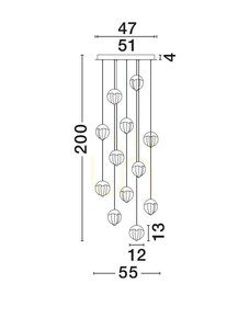ALCUDIA függőlámpa a Luces Exclusivas-tól LE45759 4 ALCUDIA függőlámpa a Luces Exclusivas-tól LE45759 small 4