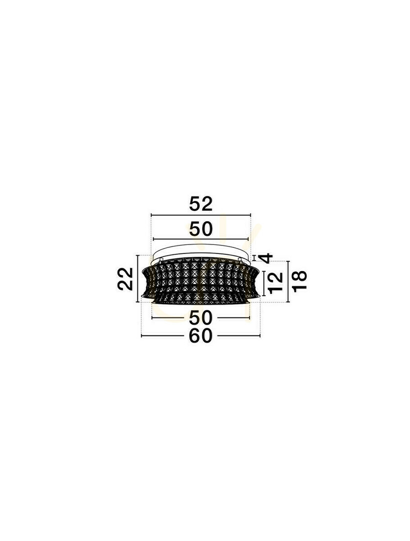 Kijelző Plafond ARONA Luces Exclusivas LE45861 Plafond ARONA Luces Exclusivas LE45861