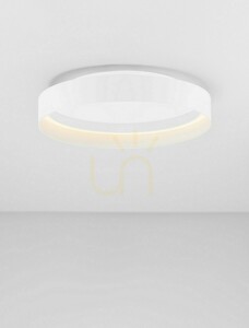ATECA Luces Exclusivas LE45888 LED mennyezeti lámpa Ø 45 cm, 49W 2385lm 2700-4000K, TRIAC-dimmelhető, matt fehér small 2