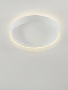 ATECA Luces Exclusivas LE45888 LED mennyezeti lámpa Ø 45 cm, 49W 2385lm 2700-4000K, TRIAC-dimmelhető, matt fehér small 3