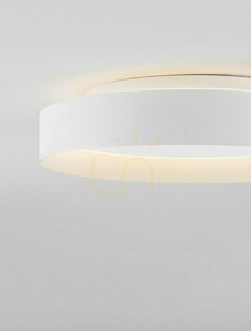 ATECA Luces Exclusivas LE45888 LED mennyezeti lámpa Ø 45 cm, 49W 2385lm 2700-4000K, TRIAC-dimmelhető, matt fehér small 4