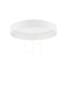 ATECA Luces Exclusivas LE45888 LED mennyezeti lámpa Ø 45 cm, 49W 2385lm 2700-4000K, TRIAC-dimmelhető, matt fehér small 0