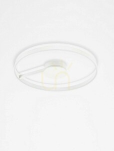 Fehér LED mennyezeti lámpa Luces Exclusivas AZKOIT LE45901 80 cm 64 W small 1