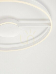 Fehér LED mennyezeti lámpa Luces Exclusivas AZKOIT LE45901 80 cm 64 W small 3