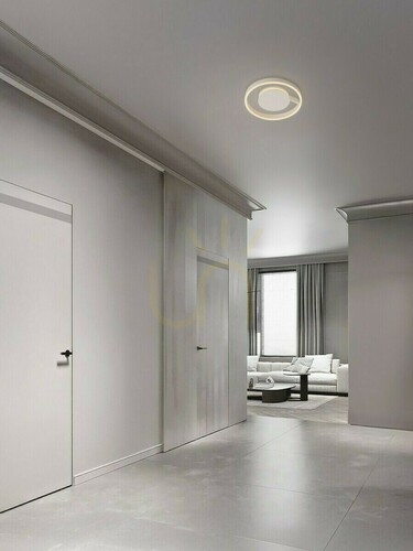 Jelölje be AZKOIT Luces Exclusivas LE45904 fehér LED mennyezeti lámpa 40 cm