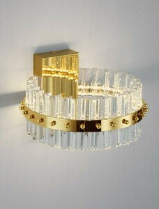 BASCON LED fali lámpa, Luces Exclusivas LE45934, aranyszínű, 19 W small 4