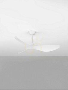 BENAMA Luces Exclusivas LE45940 mennyezeti ventilátor LED-világítással, fehér, 127 cm small 1