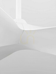 BENAMA Luces Exclusivas LE45940 mennyezeti ventilátor LED-világítással, fehér, 127 cm small 2