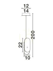 BOSSOST Luces Exclusivas függőlámpa LE45953 small 3