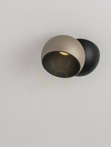 FRONTERA LED mennyezeti spotlámpa 11W 826lm 3000K arany-fekete 10 cm LE46046 Luces Exclusivas small 4