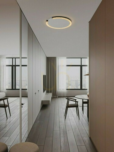 Jelölje be Luces Exclusivas MAHON LE46103 fekete LED mennyezeti lámpa 46 cm, 21 W 3000 K