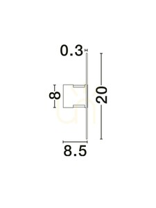TACORO Luces Exclusivas fali lámpa LE46155 small 5