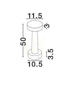 BERANGA kerti oszloplámpa Luces Exclusivas LE62057 small 3