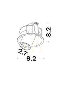 CANGAS Luces Exclusivas mennyezeti lencse LE62197 1 CANGAS Luces Exclusivas mennyezeti lencse LE62197 small 1