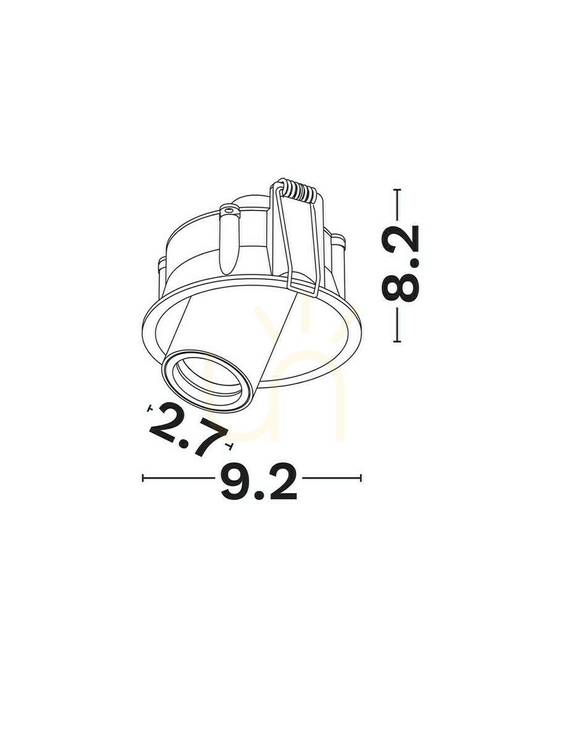 Előnézet CANGAS Luces Exclusivas mennyezeti lencse LE62198 CANGAS Luces Exclusivas mennyezeti lencse LE62198
