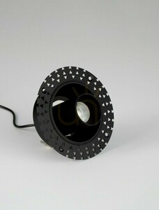 Luces Exclusivas CARBAL LE62207 fekete, perem nélküli süllyesztett LED spotlámpa 10 W 2700 K small 1