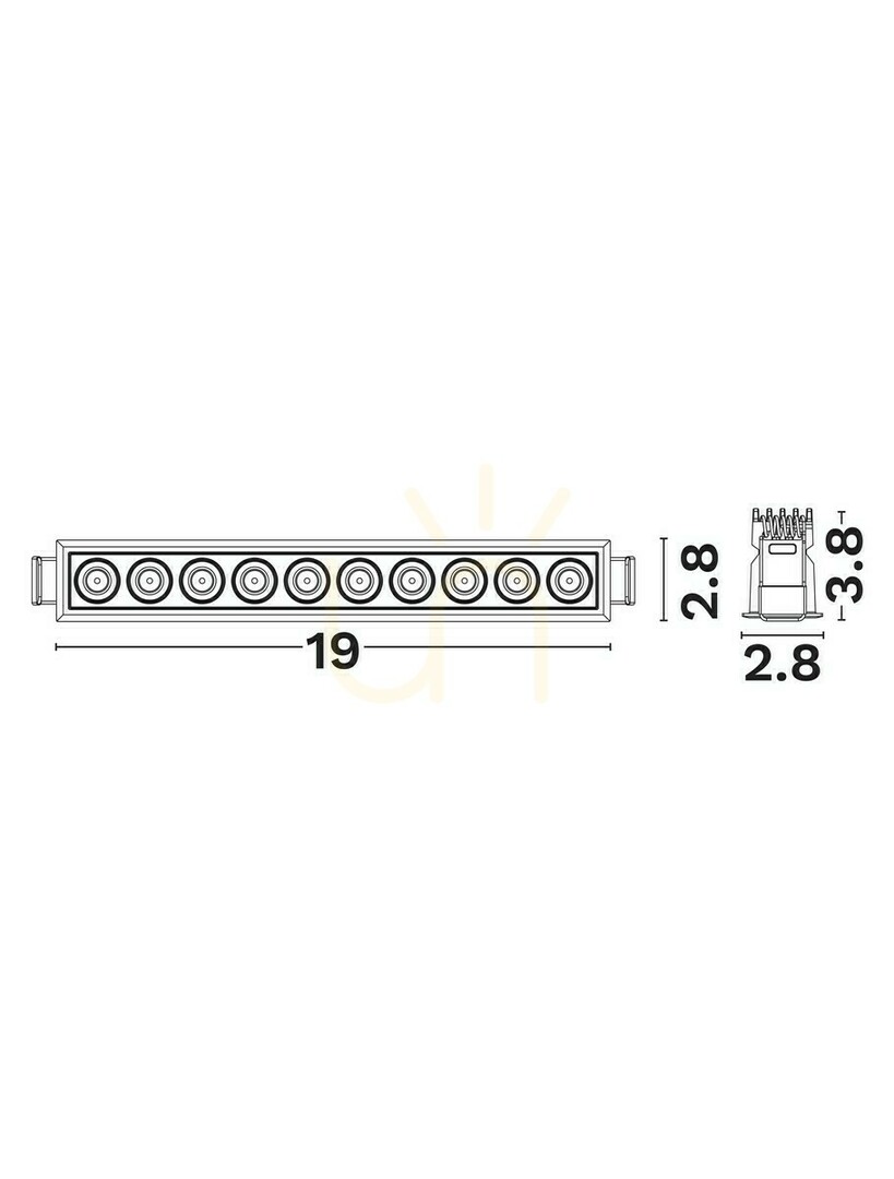 Kilátás CARBAY Luces Exclusivas mennyezeti háló LE62213 CARBAY Luces Exclusivas mennyezeti háló LE62213