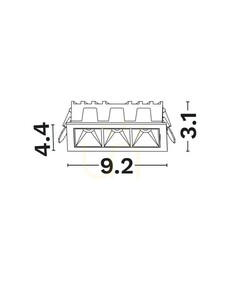 CARMON Luces Exclusivas mennyezeti háló LE62236 small 1