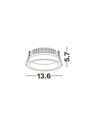 Jelölje be COCENT Luces Exclusivas mennyezeti lencse LE62349