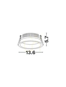 COCENT Luces Exclusivas mennyezeti lencse LE62350 small 1
