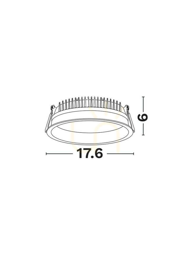 Kilátás COCENT Luces Exclusivas mennyezeti lencse LE62354 COCENT Luces Exclusivas mennyezeti lencse LE62354